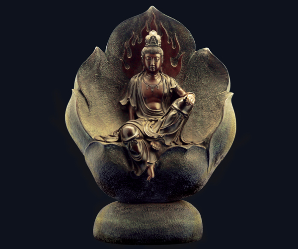 武威鑄銅佛教雕塑