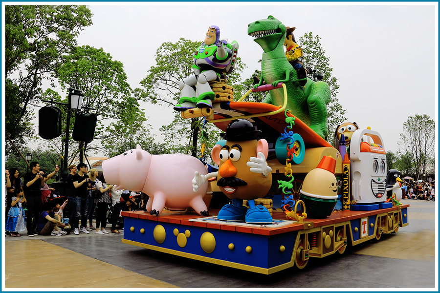 動(dòng)物主題花車