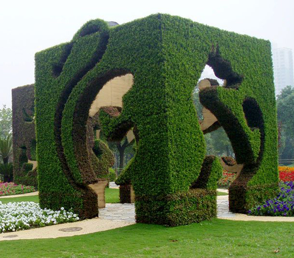 武威綠色生態雕塑