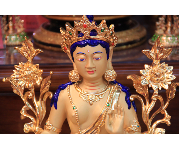 武威花菩薩 - 佛教雕塑