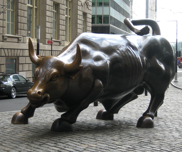 武威歐式鑄銅牛雕塑