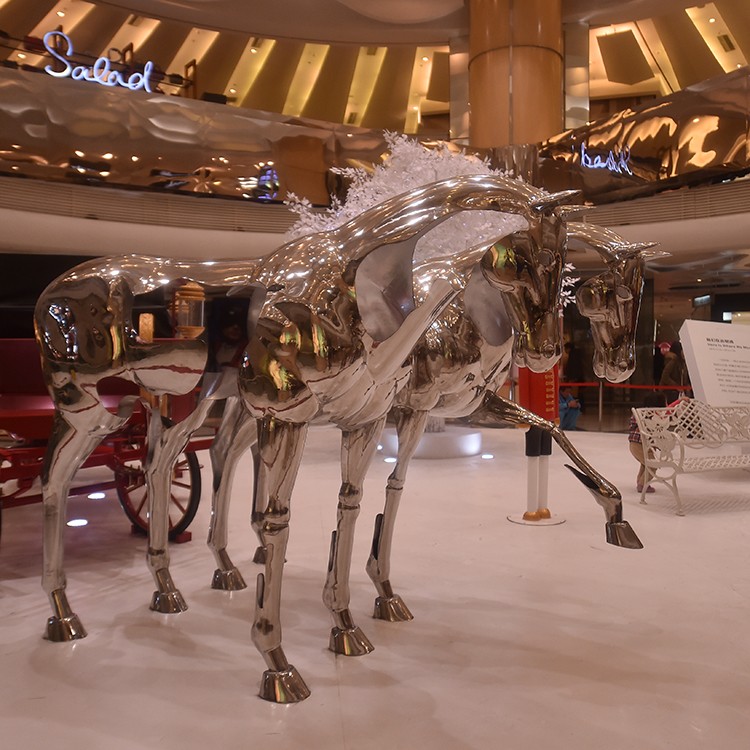 動物玻璃鋼雕塑不能隨便用,需結合環境