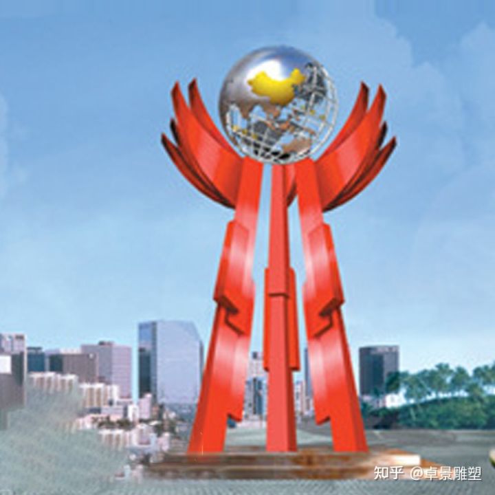 玻璃鋼雕塑與不銹鋼雕塑哪個更耐久?